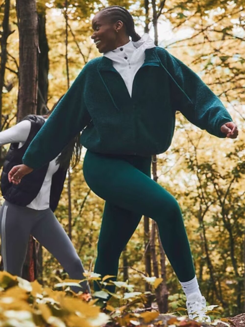 Athleta In the Clouds Jacket Pine